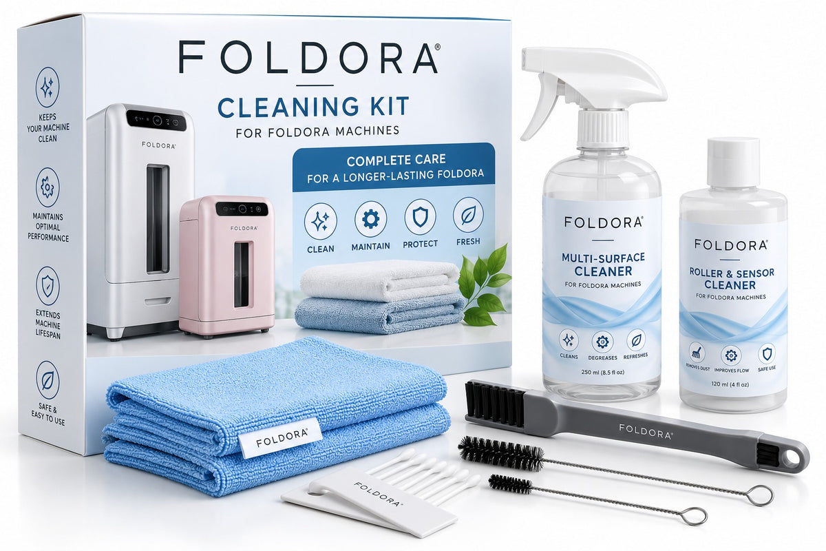 FOLDORA Cleaning & Care Kit – Appliance Cleaner, Cloth & Brush