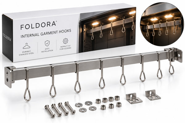 FOLDORA replacement garment hooks for the upper chamber