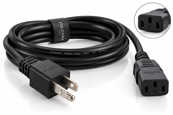 FOLDORA replacement US power cord, 120 V
