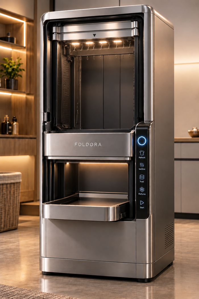 FOLDORA in Stainless Steel